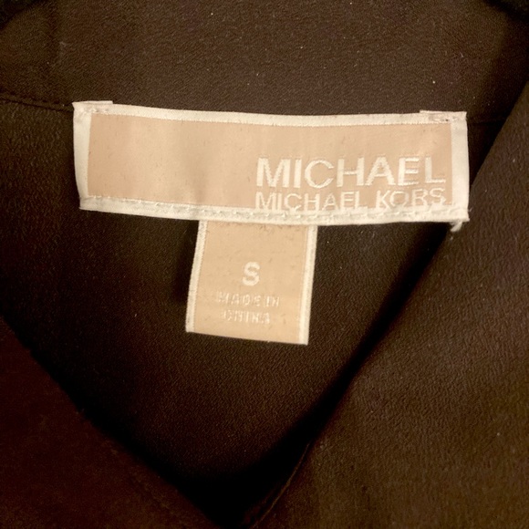 Like New MICHAEL Michael Kors Camo Blouse, Size S - Picture 4 of 4